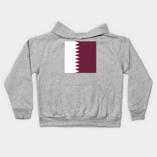 Qatar flag Kids Hoodie